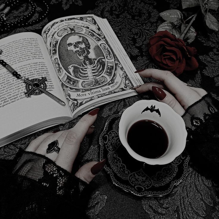 book and coffee