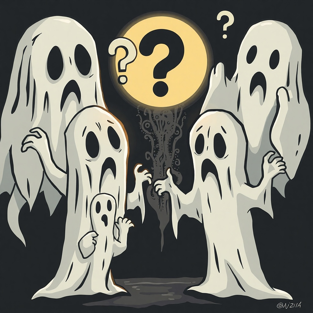 Mysterious question mark mist