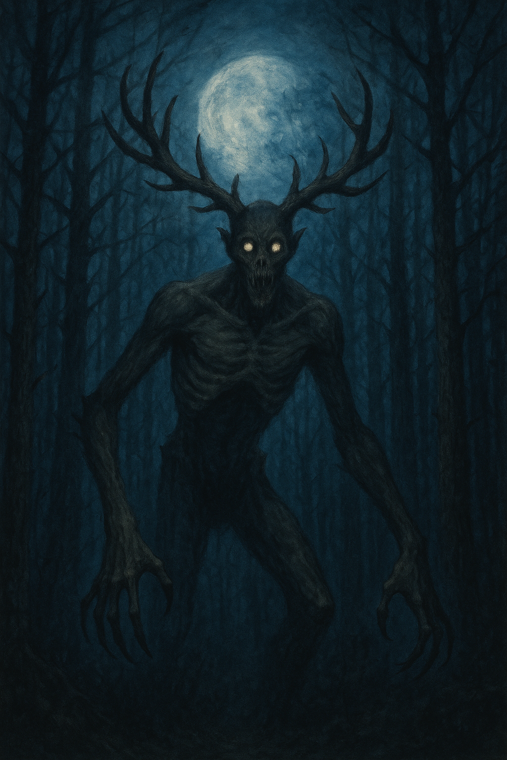 wendigo in the woods